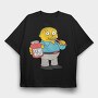 Ralph Wiggum, Tricou Oversize Barbati (Unisex)
