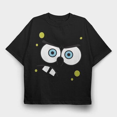 SpongeBob Faces 19, Tricou Oversize Barbati (Unisex)