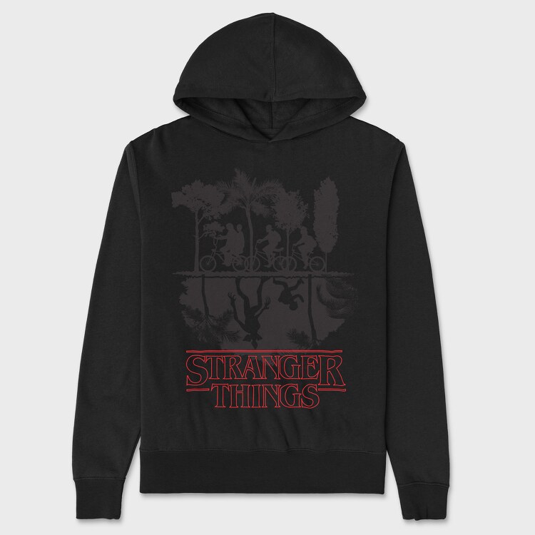 Stranger Things 3, Hanorac Oversize Barbati (Unisex)