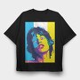 Mick Jagger, Tricou Oversize Barbati (Unisex)