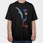 Cartoon Retro Looney Tunes 1, Tricou Oversize Barbati (Unisex)