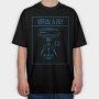 Retro Gaming Virtual And Boy, Tricou Oversize Barbati (Unisex)