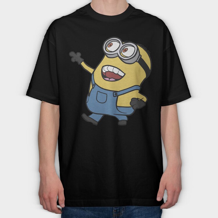 Minions 14, Tricou Oversize Barbati (Unisex)
