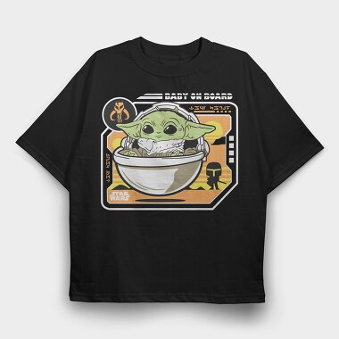Star Wars 1, Tricou Oversize Barbati (Unisex)