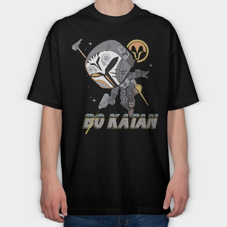 Funko Bo Katan Funko, Tricou Oversize Barbati (Unisex)