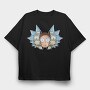 Rick and Morty 10, Tricou Oversize Barbati (Unisex)