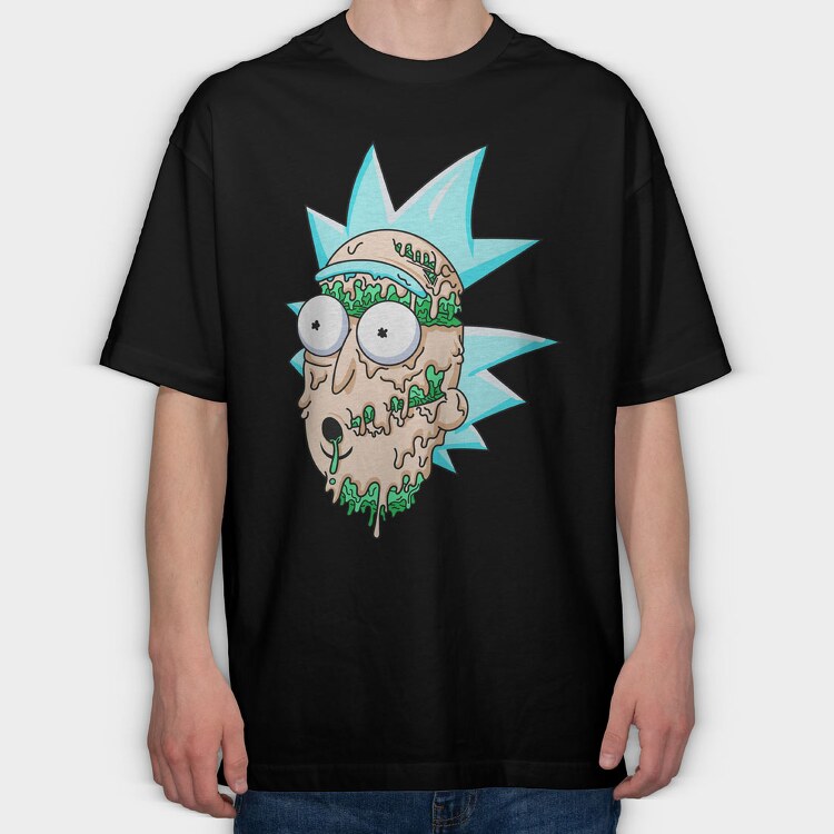 Rick and Morty 12, Tricou Oversize Barbati (Unisex)