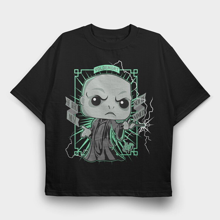 Funko Harry Potter, Tricou Oversize Barbati (Unisex)