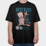 Best Buds, Tricou Oversize Barbati (Unisex)