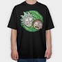 Rick and Morty 15, Tricou Oversize Barbati (Unisex)