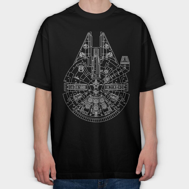 Star Wars 19, Tricou Oversize Barbati (Unisex)