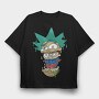 Rick and Morty 19, Tricou Oversize Barbati (Unisex)