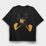 Cartoon Retro Pato Lucas 2, Tricou Oversize Barbati (Unisex)