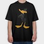 Cartoon Retro Pato Lucas 4, Tricou Oversize Barbati (Unisex)