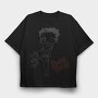 Betty Boop 68, Tricou Oversize Barbati (Unisex)