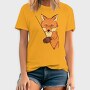 Fox Illustration, Tricou Barbati (Unisex)