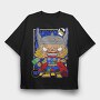 Funko Marvel Zombies Thor, Tricou Oversize Barbati (Unisex)