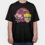 Billy and Mandy Mario, Tricou Oversize Barbati (Unisex)
