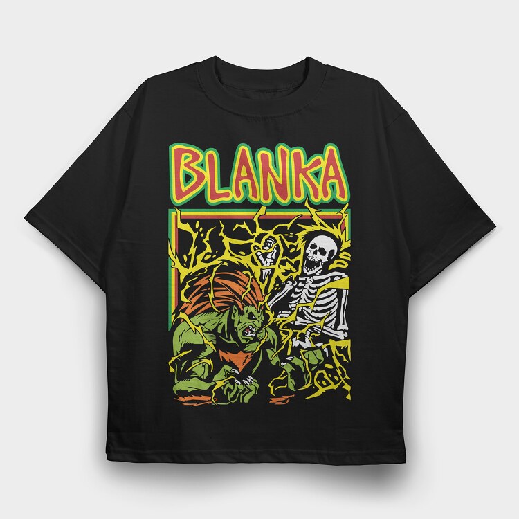 Blanka, Tricou Oversize Barbati (Unisex)