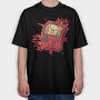 Gameboy Pokemon 2, Tricou Oversize Barbati (Unisex)