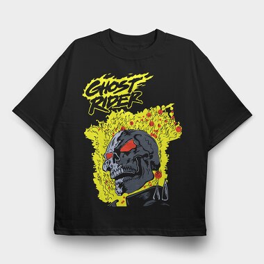 Ghost Rider 1, Tricou Oversize Barbati (Unisex)