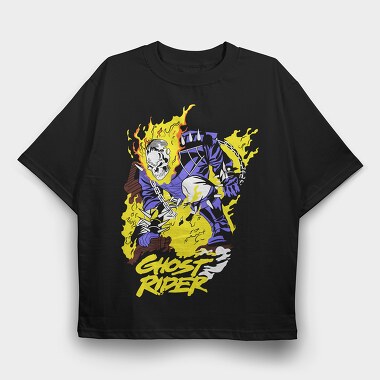 Ghost Rider 4, Tricou Oversize Barbati (Unisex)