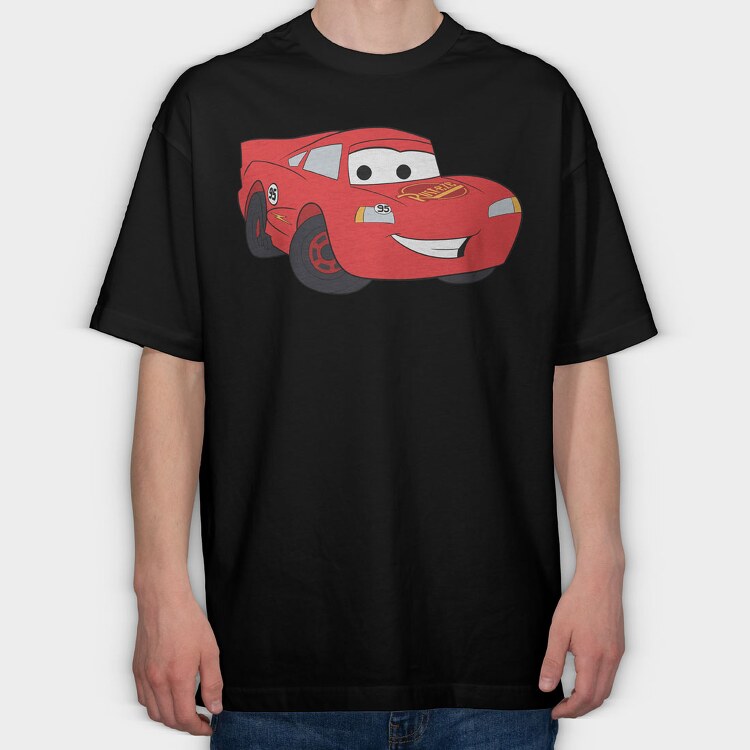 Cars 1, Tricou Oversize Barbati (Unisex)