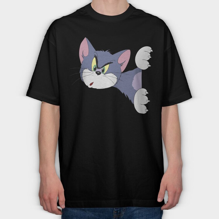 Tom and Jerry 13, Tricou Oversize Barbati (Unisex)