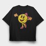 Pacman 10, Tricou Oversize Barbati (Unisex)
