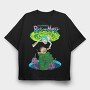 Rick and Morty 62, Tricou Oversize Barbati (Unisex)