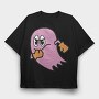 Pacman 13, Tricou Oversize Barbati (Unisex)