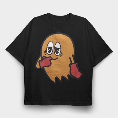 Pacman 15, Tricou Oversize Barbati (Unisex)