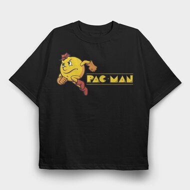 Pacman 16, Tricou Oversize Barbati (Unisex)