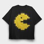Pacman 19, Tricou Oversize Barbati (Unisex)