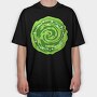 Rick and Morty 8, Tricou Oversize Barbati (Unisex)