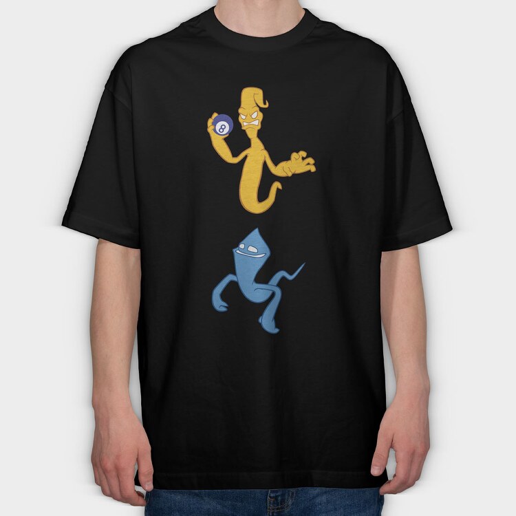 Hider Oozer Ghost, Tricou Oversize Barbati (Unisex)