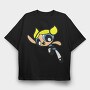 Cartoon Retro the Powerpuff Girls 4, Tricou Oversize Barbati (Unisex)