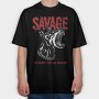 Savage 2, Tricou Oversize Barbati (Unisex)