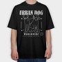 Urban Dog 1, Tricou Oversize Barbati (Unisex)