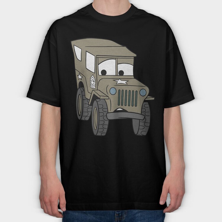 Cars 38, Tricou Oversize Barbati (Unisex)