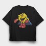 Pacman 8, Tricou Oversize Barbati (Unisex)