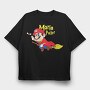 Super Mario 8, Tricou Oversize Barbati (Unisex)