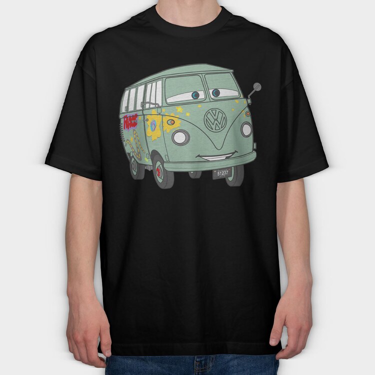Cars 51, Tricou Oversize Barbati (Unisex)