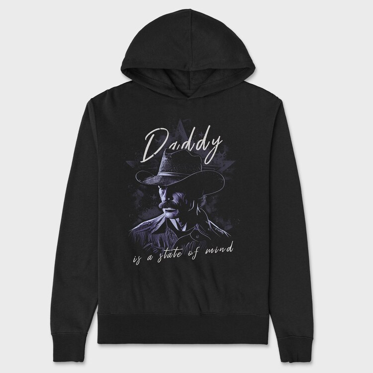 Daddy State of Mind, Hanorac Oversize Barbati (Unisex)