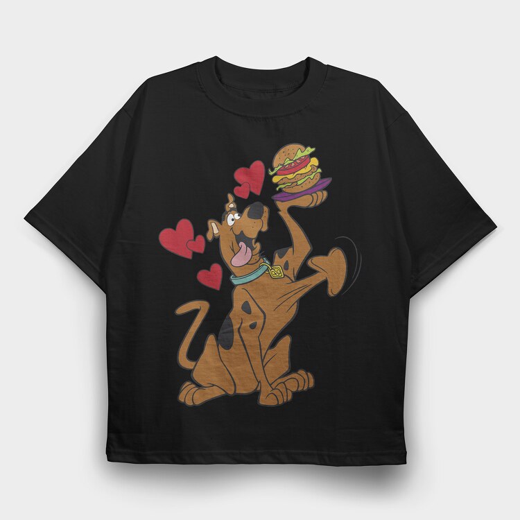 Scooby Doo 30, Tricou Oversize Barbati (Unisex)