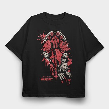 Warcraft 10, Tricou Oversize Barbati (Unisex)