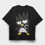 Cartoon Retro Badtz Maru 6, Tricou Oversize Barbati (Unisex)