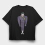 Cartoon Retro Batman 1, Tricou Oversize Barbati (Unisex)
