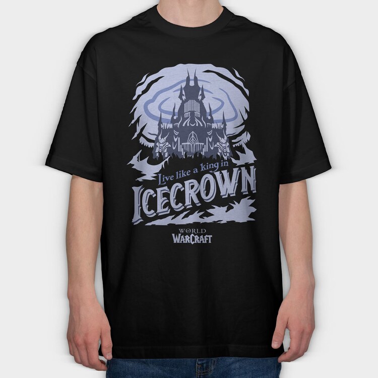 Warcraft 8, Tricou Oversize Barbati (Unisex)