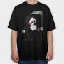 Cartoon Retro Billy and Mandy 3, Tricou Oversize Barbati (Unisex)